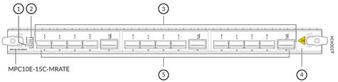 mpc10e 3d mrate-15xqsfpp  QSFP-100GBASE-LR4 Product Description Part number: 740-058732 100GBASE-LR4 QSFP28 pluggable module, support only Ethernet rate