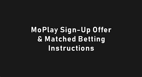 mr play sign up offer  The current mr