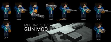 mrcrayfish gun mod bedrock  MrCrayfish's Gun Mod is a new and exciting weapon mod with a unique vision