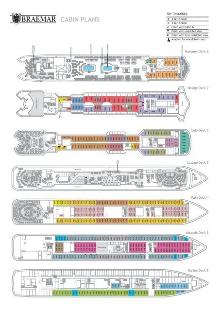 ms braemar deck plans  Review Deckplans