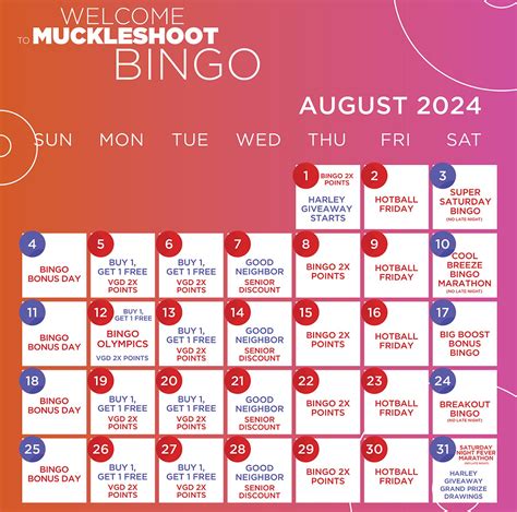 muckleshoot bingo calendar  Current Jackpots Updated 12/18/2022