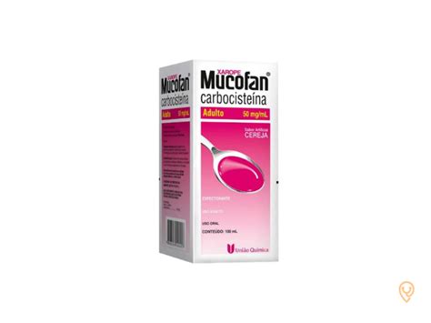 mucofan infantil para que serve  Mucofan Xarope Adulto 250Mg em até 3x s/ Juros