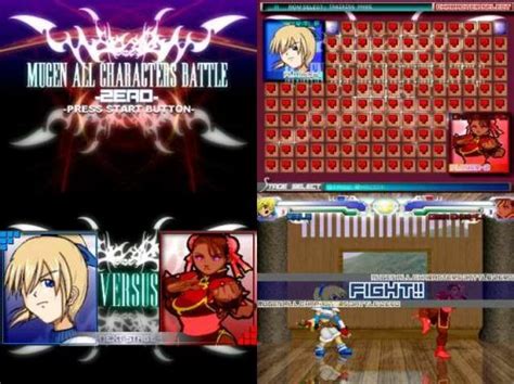 mugen 1.0 screenpack 0 Edited Broken Mugen (lots and lots of slots) Again we will rise! Hi guys, this is basicaly the Broken Mugen with the UMMC character select screen (i edited the sprites so they blend well)