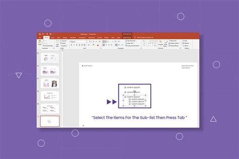 multi level list powerpoint  Select Insert