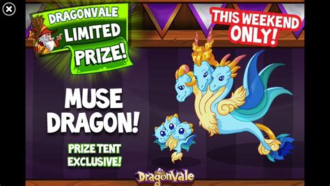 muse dragon dragonvale  - Grow and harvest Dragon Treats, then feed your dragons to level up