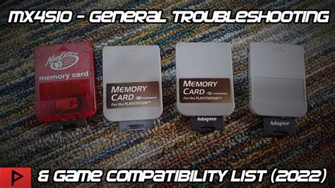mx4sio compatibility list  In the case of the HDD the cache is always used, unless the user manually refreshes the list or renames/deletes a game