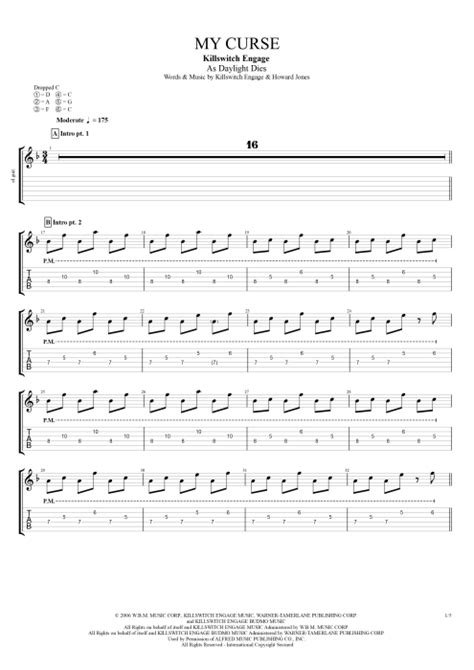 my curse tab 00 PARTS 0:00 0:00 Get access to Pro version of "My Curse"! Ultimate Guitar Pro is a premium guitar tab service, available on PC, Mac, iOS and Android Try