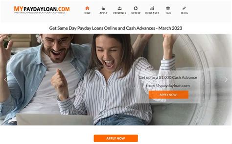 mypaydayloan.com ratings  CAB is not a lender