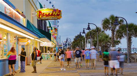 myrtle beach accomodation Here are some of the top hotels in the area: - Holiday Sands North "On the Boardwalk": This oceanfront hotel is located on the Myrtle Beach Boardwalk and features an array of amenities, including indoor and outdoor pools, a lazy river, and a hot tub