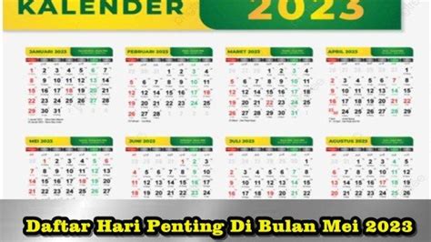 naas tahun 2023 hari apa Aturan cuti bersama