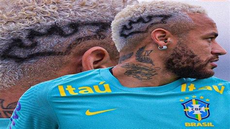 nama potongan rambut neymar  2