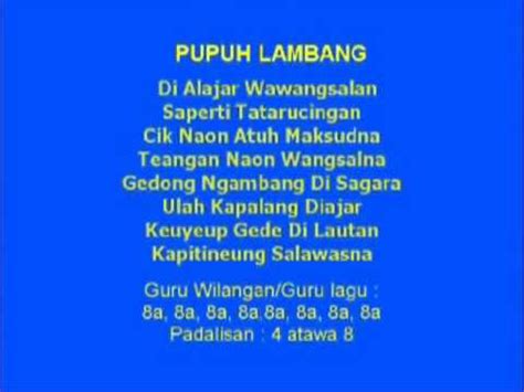 naon bedana antara kawih jeung pupuh Kawih, kakawihan jeung tembang nyaeta rupa-rupa lalaguan Sunda