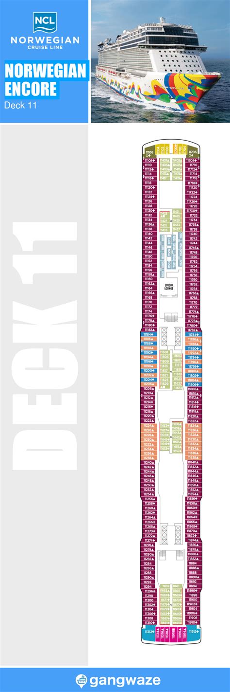 ncl encore deck plan pdf Cruisedeckplans provides full interactive deck plans for the Norwegian Encore Deck 6 deck