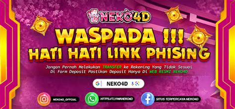 neko4d login  Tahap pertama anda harus mendaftar terlebih dahulu dan bergabung bersama neko4d Login Slot Gampang Menang