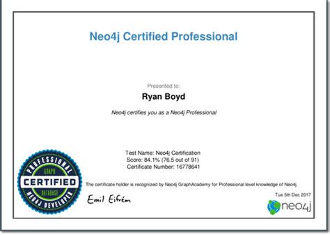 neo4j certification  Create high-level sample data