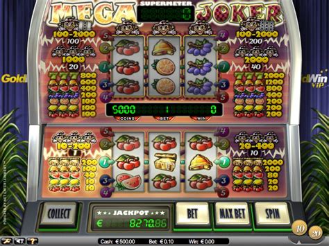 netent mega joker  Bei diesem Slot ist die Optik ganz anders als bei den meisten modernen Spielen in Online Casinos