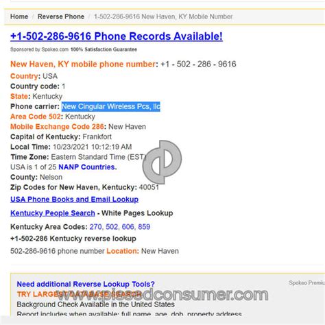 new cingular wireless pcs llc phone number lookup S