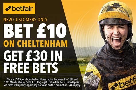 new customer offer cheltenham  Once released, your Bet Credits will be held in your account balance and are non-withdrawable