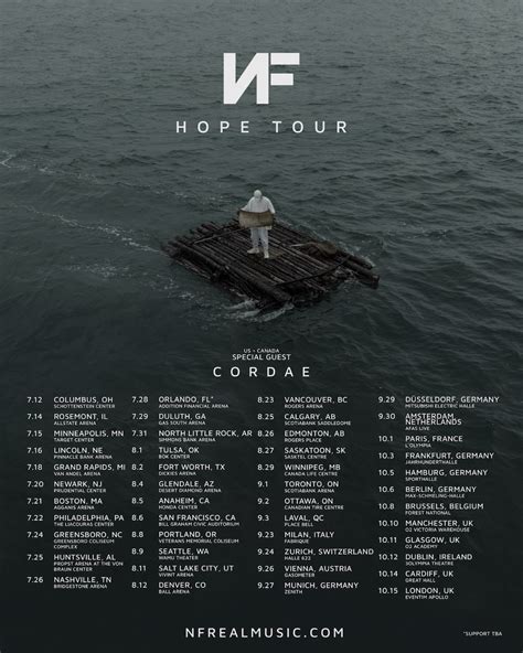 nf concerts 2023  See NF’s full list of tour dates below, and get tickets to all of his upcoming concerts here