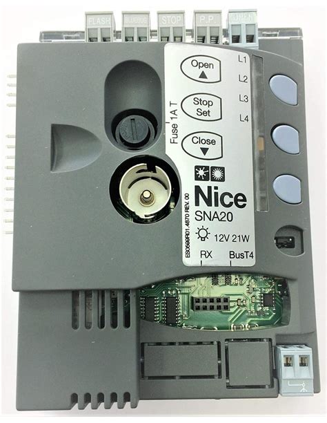 nice sna20 notice Notice d'installation NICE MCA2 - Ce manuel d'installation (ou notice de montage) permet de préparer l'appareil pour un fonctionnement optimal : montage, installation, initialisation, premières opérations à réaliser