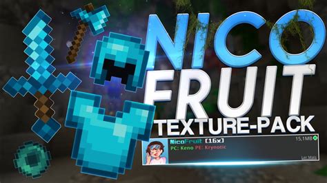 nicofruit 16x mcpe  This pack is an original pack made by Holazas for Java Edition and was ported by me to Bedrock