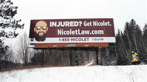 nicolet law billboard  Our attorneys have more than 100 years of combined legal experience, and we have recovered more than $55 million in verdicts and settlements for our clients