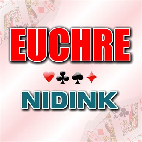 nidink euchre  Remember the number or name of the avatar you like, then enter it in the options box in the game lobby and select your choice from the pull down menu