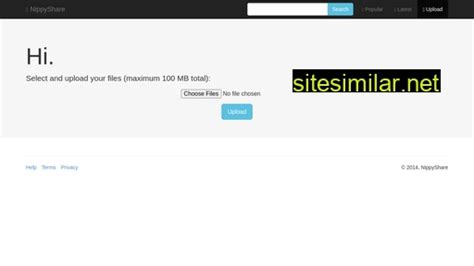 nippyfile similar  Website