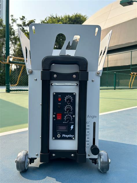 nisplay tennis ball machine review  6802BH Tennis Machine