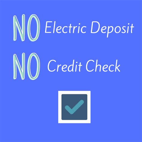 no deposit no credit check electricity We provide flexible prepaid electricity plans for families living in de-regulated cities like Dallas, Houston, Waco, Corpus Christi, Abilene, and Harlingen, TX