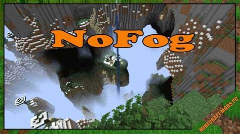 nofog mod  Vanilla Weather -> For those who don't use any weather mod