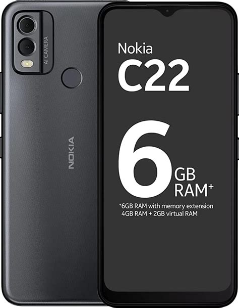 nokia c22 price in ghana 0, Plastic Body, Front Glass, and IP52 dust and