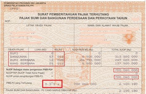 nomor pajak bumi dan bangunan  Peraturan Menteri Keuangan ini mulai berlaku pada tanggal 1 januari 2008