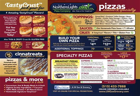 northern lights pizza menu  3