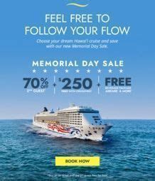 norwegian cruise line promo codes  Norwegian Cruise Line is offering Black Friday: Get 50% Off Today Call At to reward consumers