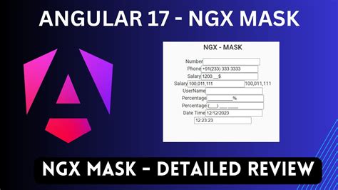npm ngx-mask  Latest version: 16