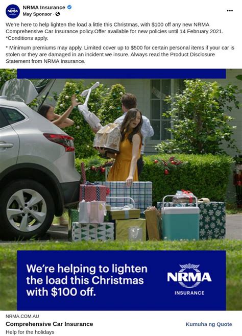 nrma comprehensive car insurance quote  Insurance issued by Insurance Australia Limited, ABN 11 000 016 722, AFSL 227681 trading as NRMA Insurance
