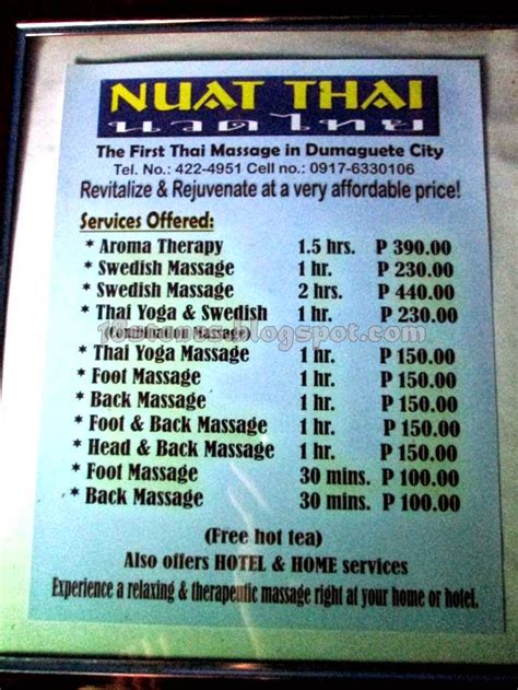 nuat thai price list  620 likes · 7 talking about this · 1 was here