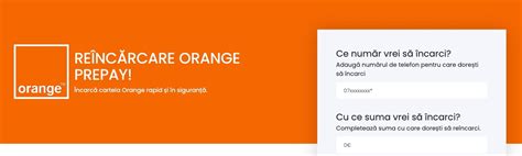 numar reincarcare orange Cartela SIM PrePay poate fi utilizată în toate telefoanele mobile GSM compatibile cu reţeaua Orange (telefonul trebuie să poată fi folosit în reţelele de 900 MHz/1800 MHz/2100 MHz), cu