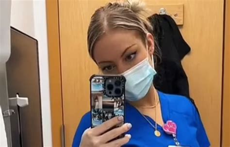 nurse jess xo  ET Jaelyn says she was told her other occupation is distracting and was fired