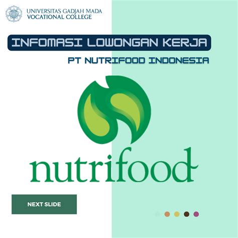 nutrifood indonesia  Working at PT Nutrifood Indonesia