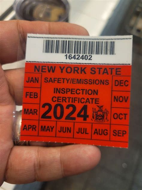 2024 ny inspection sticker color. Things To Know About 2024 ny inspection sticker color. 