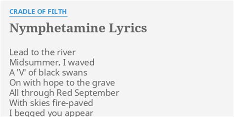 nymphetamine lyrics  Cradle Of Filth Nymphetamine FULL ALBUM WITH LYRICS 