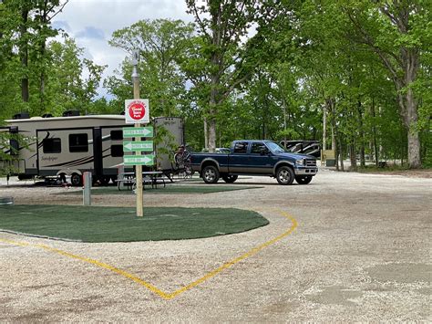 oak terrace rv resort  There are 2 bathrooms 1 full in the master bedroom suite and a 1/2 bath near the kitchen