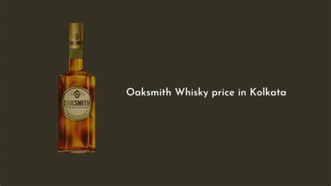 oaksmith price kolkata Below is a more detailed overview of Black Dog whisky prices in Kolkata: Black Dog 12 Years Old – This 12-year-aged premium blend is the standard Black Dog variant available in 180ml, 375ml, 750ml, and 1-liter bottles