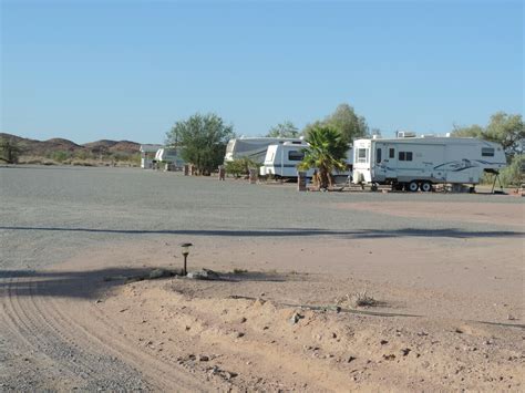 oasis rv park at aztec hills  My wife Sandy was driving, so we left