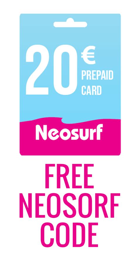 obtenir code neosurf gratuit  Vous