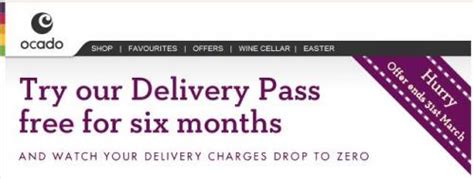 ocado delivery pass  Customers can save up to 20% on their orders, and the code can be used multiple times