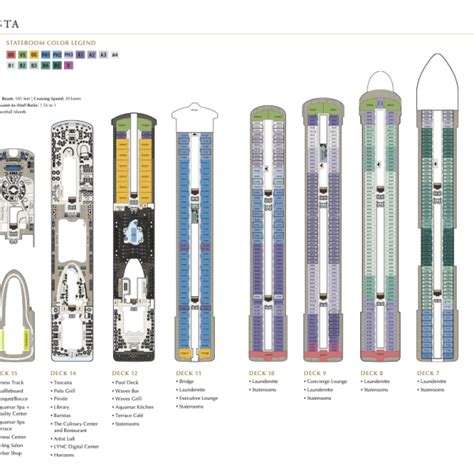 oceania deck plans  Just move your mouse over any stateroom and a pop up will appear with detail information, including a full description and floor layout, and a link to pictures and/or videos