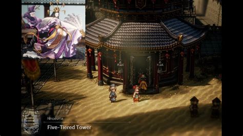 octopath 2 five tiered tower  Southern Sai Sands is one of the Routes in the Hinoeuma region of Octopath Traveler 2